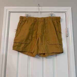 Men's Casual Brown Cargo Shorts